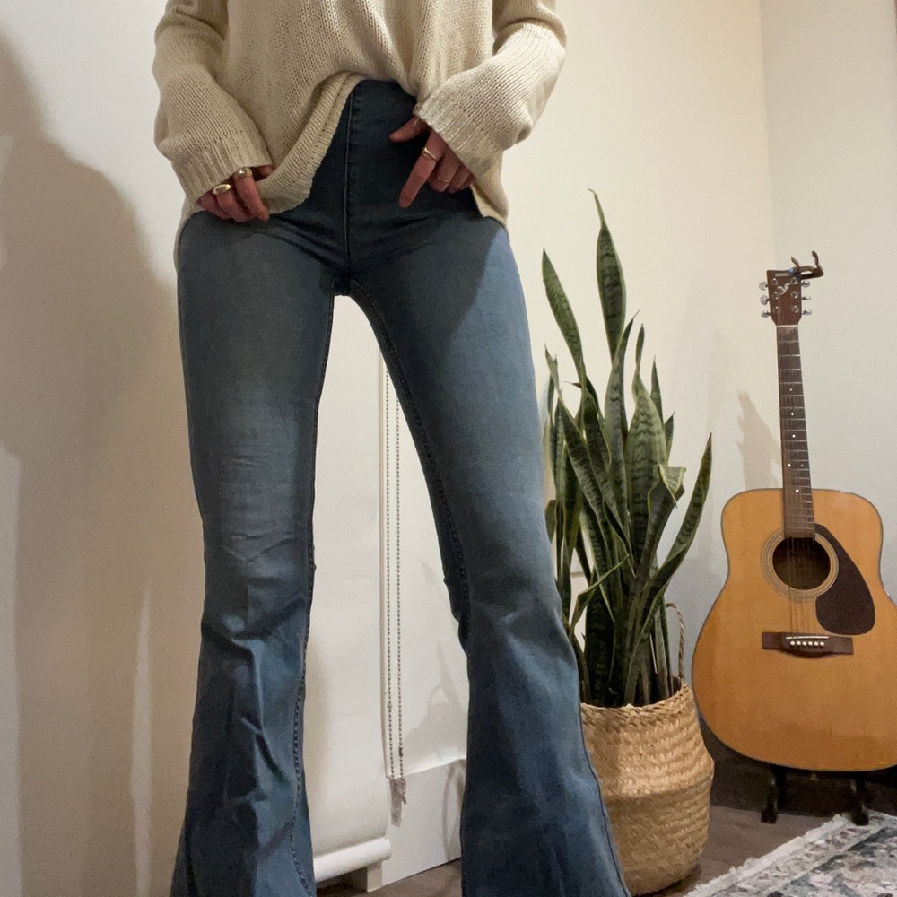 High rise bootcut jeans - Free People